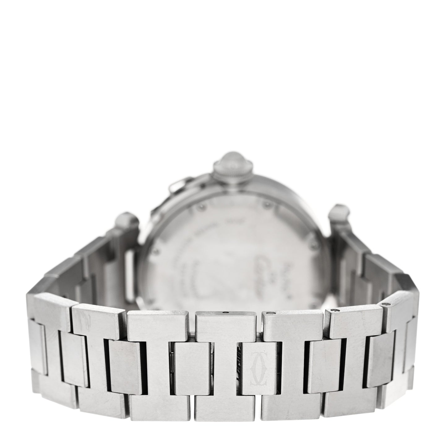 Stainless Steel 35mm Pasha GMT Automatic Watch Black