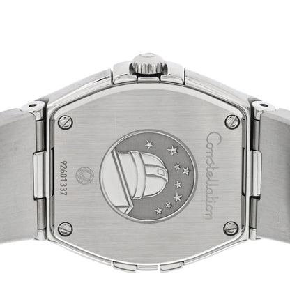 Omega Stainless Steel Diamond Mother of Pearl 24mm Constellation Quartz Watch 123.10.24.60.55.001 4 of 4