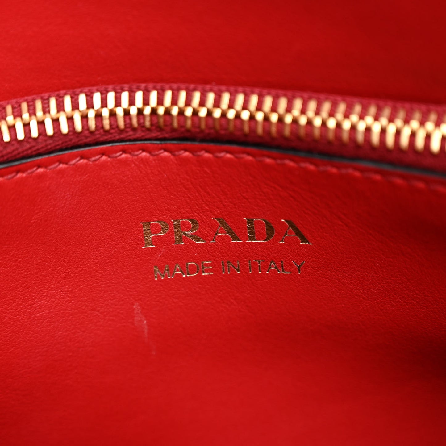 Saffiano City Calfskin Small Paradigme Bag Red