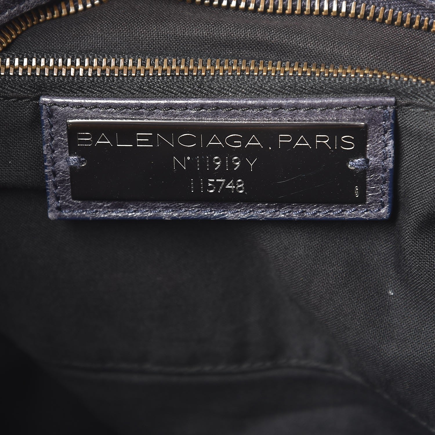 Balenciaga Chevre Classic Hardware City Ink 7 of 19