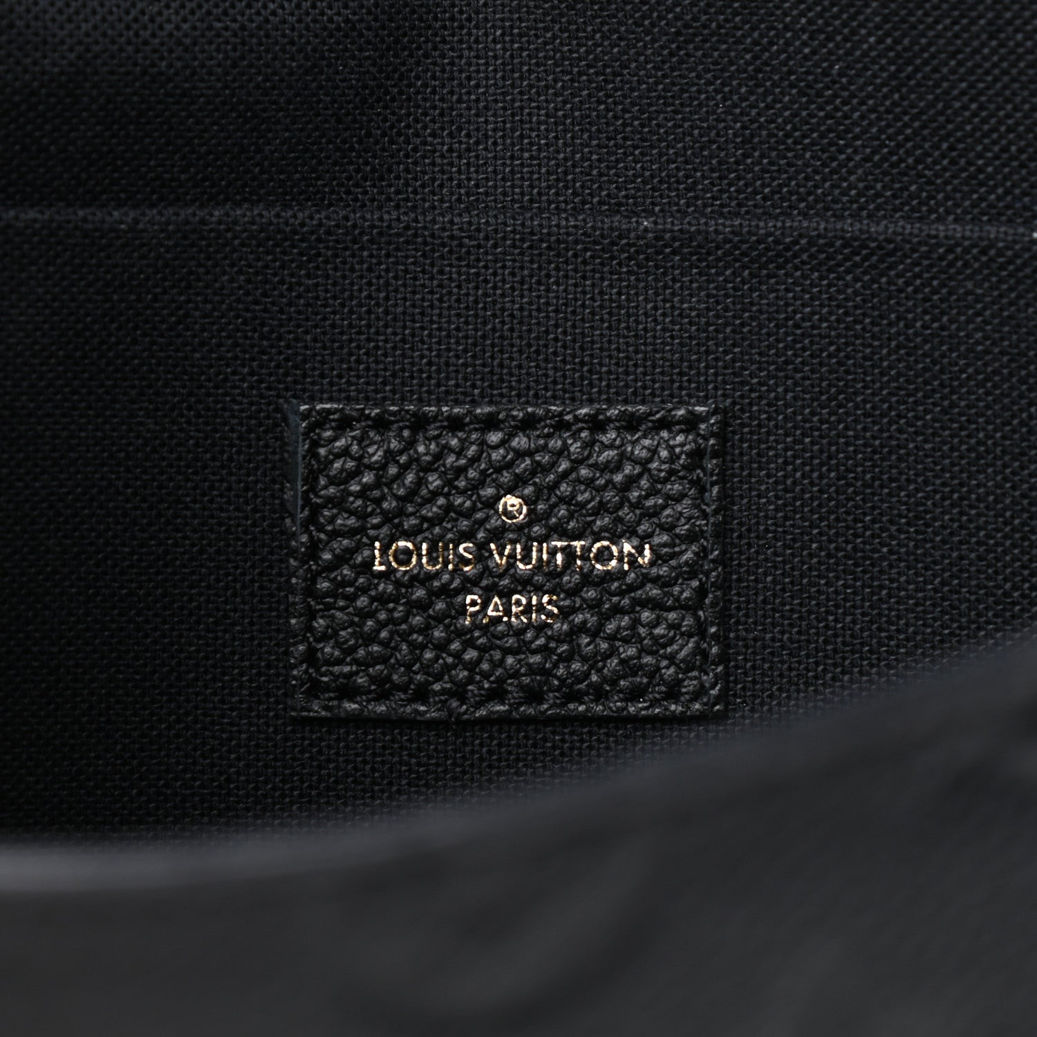 Louis Vuitton Empreinte Pochette Felicie Chain Wallet Black 9 of 13