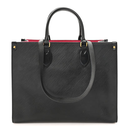 Louis Vuitton Epi Onthego MM Black 1 of 9