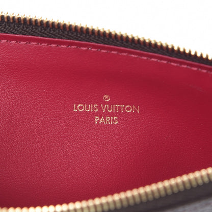 Louis Vuitton Monogram Felicie Chain Wallet Zippered Insert Fuchsia 6 of 6