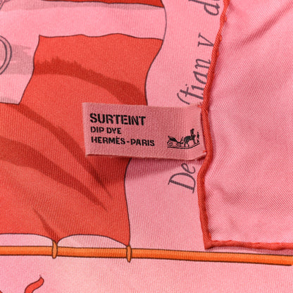 Hermes Silk Dip Dye Pavois Scarf 90 3 of 6