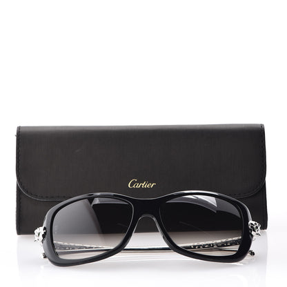 Cartier Panthere Wild De Sunglasses Black 8 of 8