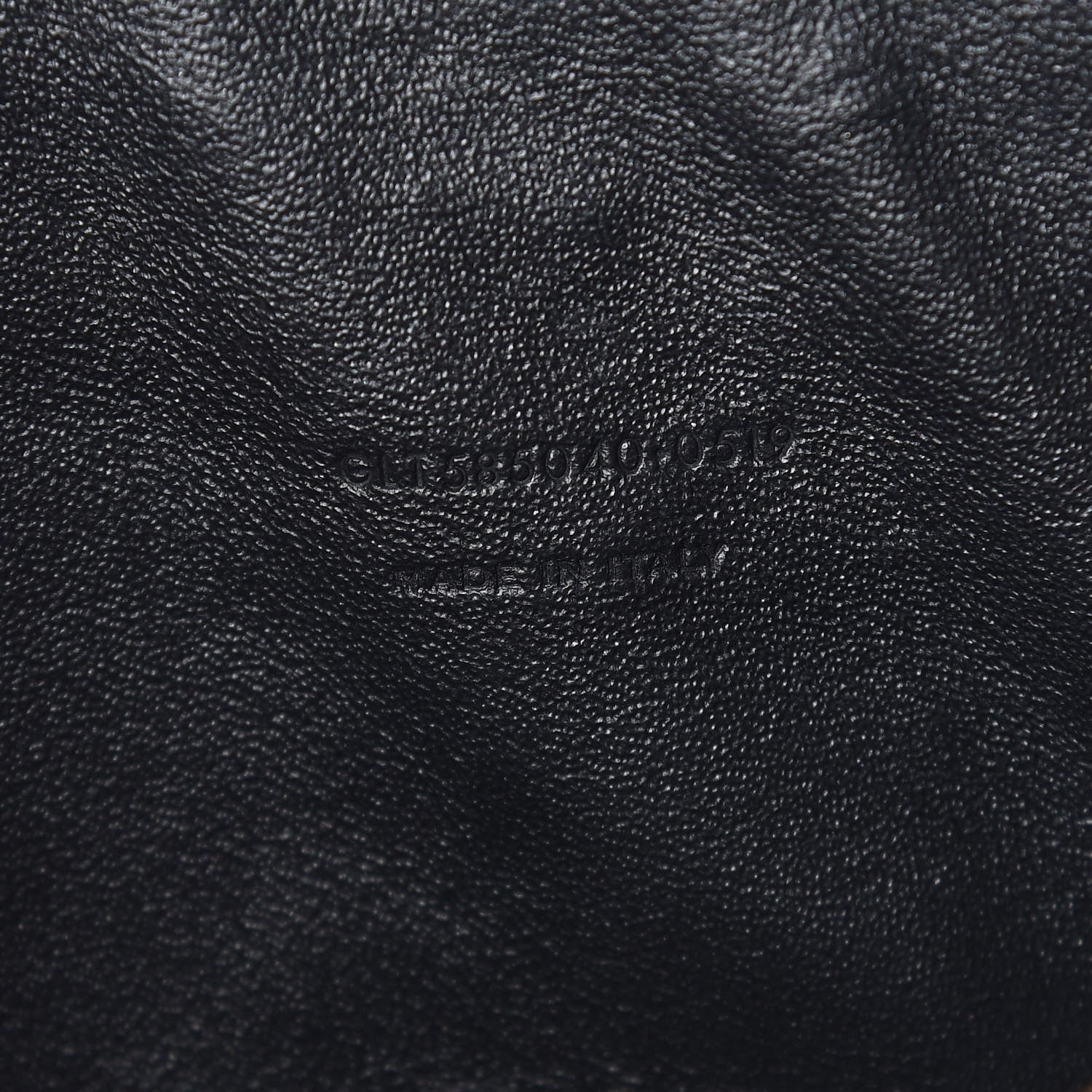 Saint Laurent Grain De Poudre Matelasse Monogram Mini Lou Camera Bag Black 7 of 10