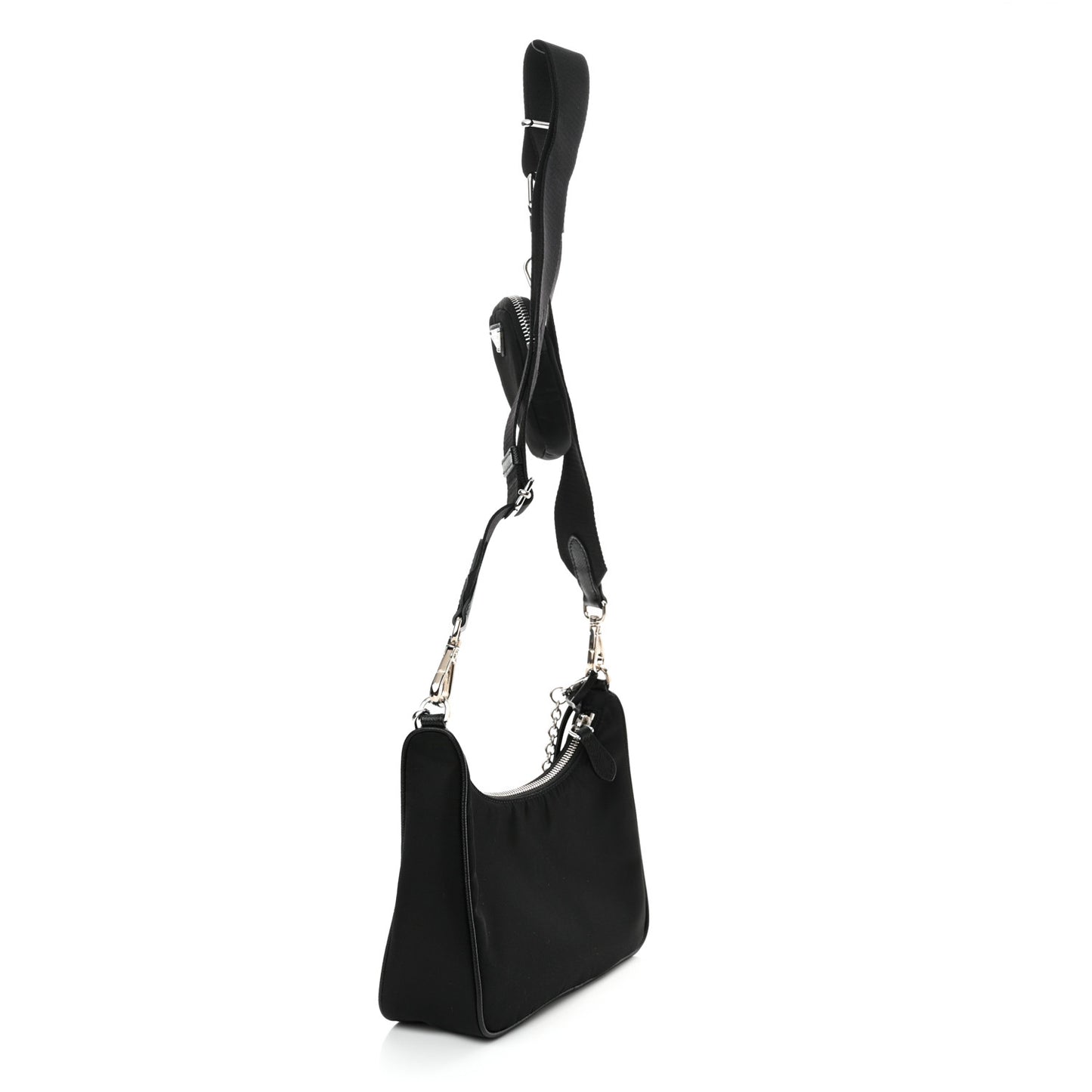 Nylon Re-Edition 2005 Shoulder Bag Black