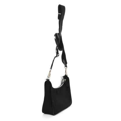 Prada Nylon Re-Edition 2005 Shoulder Bag Black 3 of 10