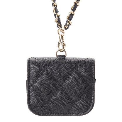 Chanel Caviar Quilted Airpods Pro Case Black 5 of 9