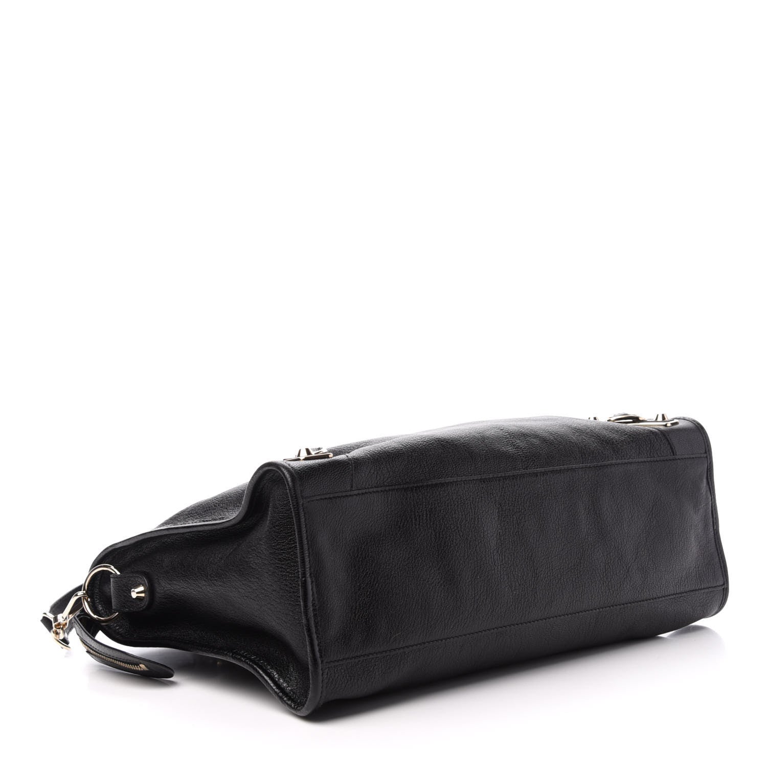 Balenciaga Chevre Gold Metallic Edge Hardware City Black 6 of 13