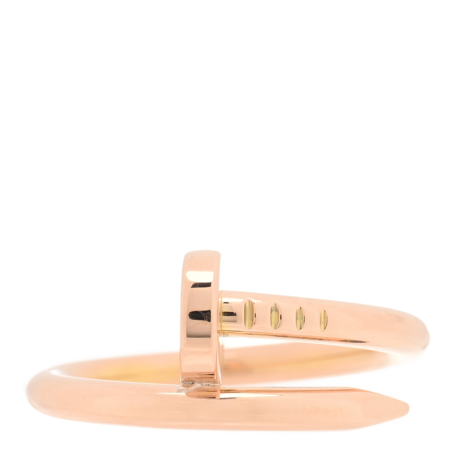 Cartier 18K Pink Gold Juste Un Clou Ring 56 7.5 1 of 4