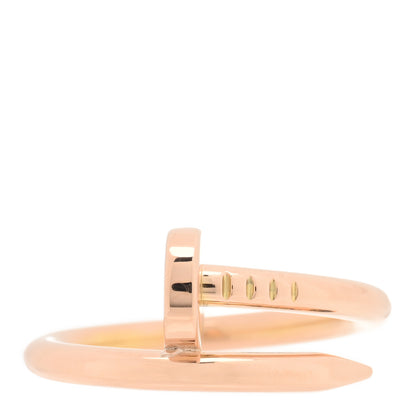 Cartier 18K Pink Gold Juste Un Clou Ring 56 7.5 1 of 4