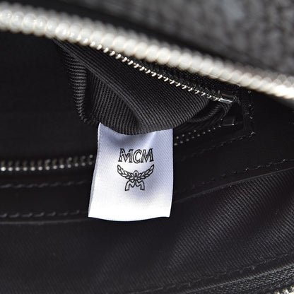 MCM Visetos Medium Crossbody Pouch Black 7 of 7