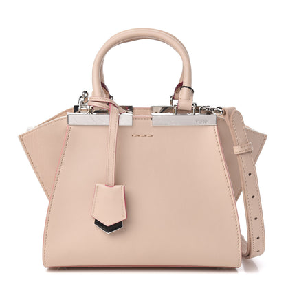 Fendi Vitello Dolce Mini 3Jours Tote Plaster 1 of 11
