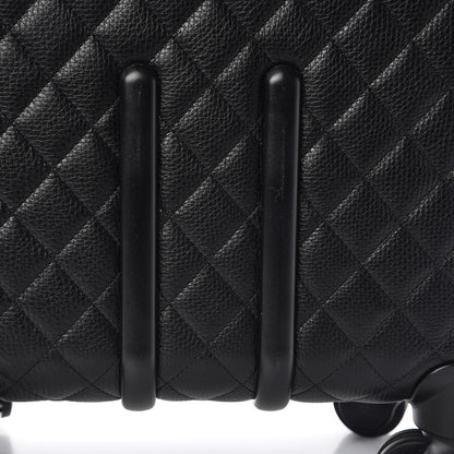 Chanel Calfskin Quilted Coco Case Trolley Black 14 of 15
