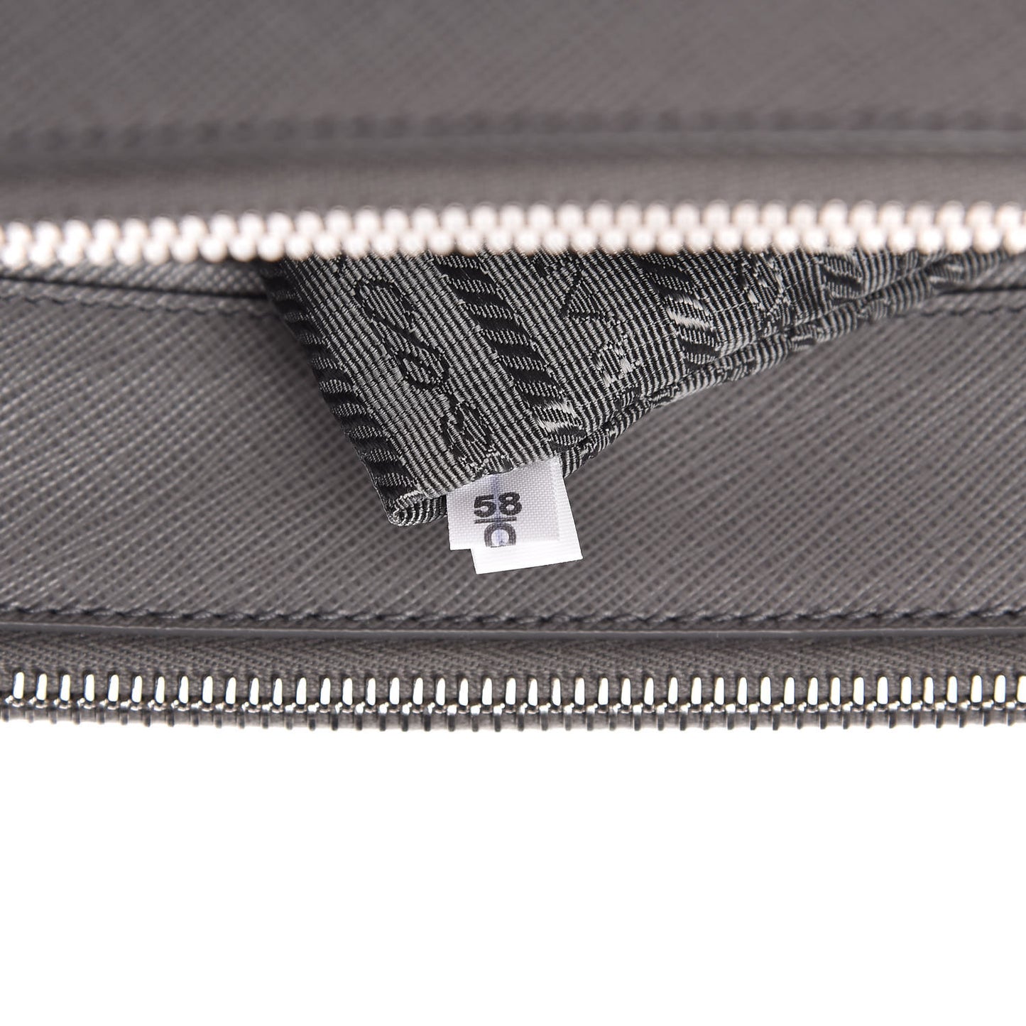 Saffiano Small Galleria Double Zip Tote Marmo