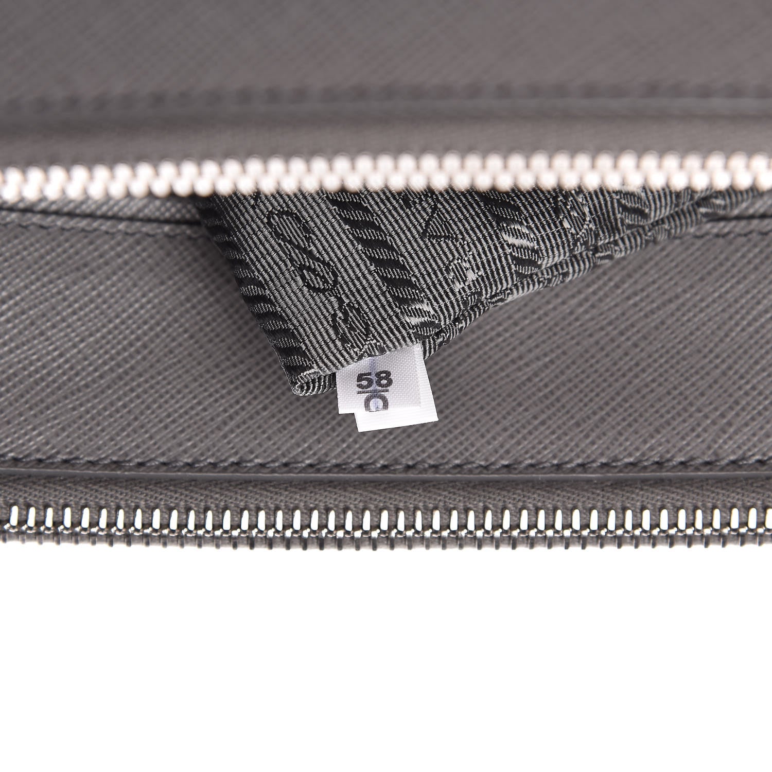Prada Saffiano Small Galleria Double Zip Tote Marmo 7 of 9