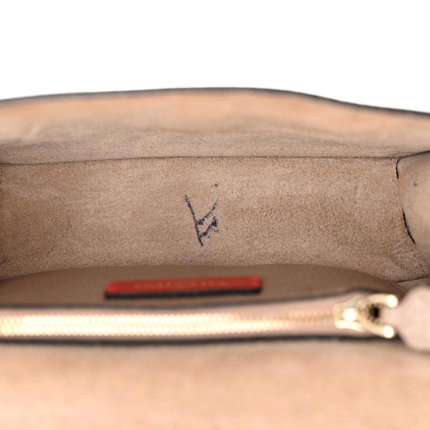 Valentino Garavani Grained Calfskin Small Rockstud Flap Crossbody Bag Poudre 5 of 15