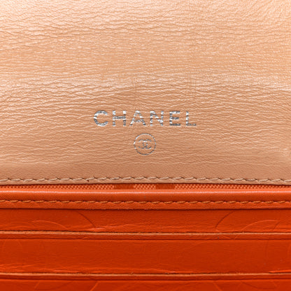 Chanel Calfskin Quilted Cambon Flap Wallet Beige 6 of 14