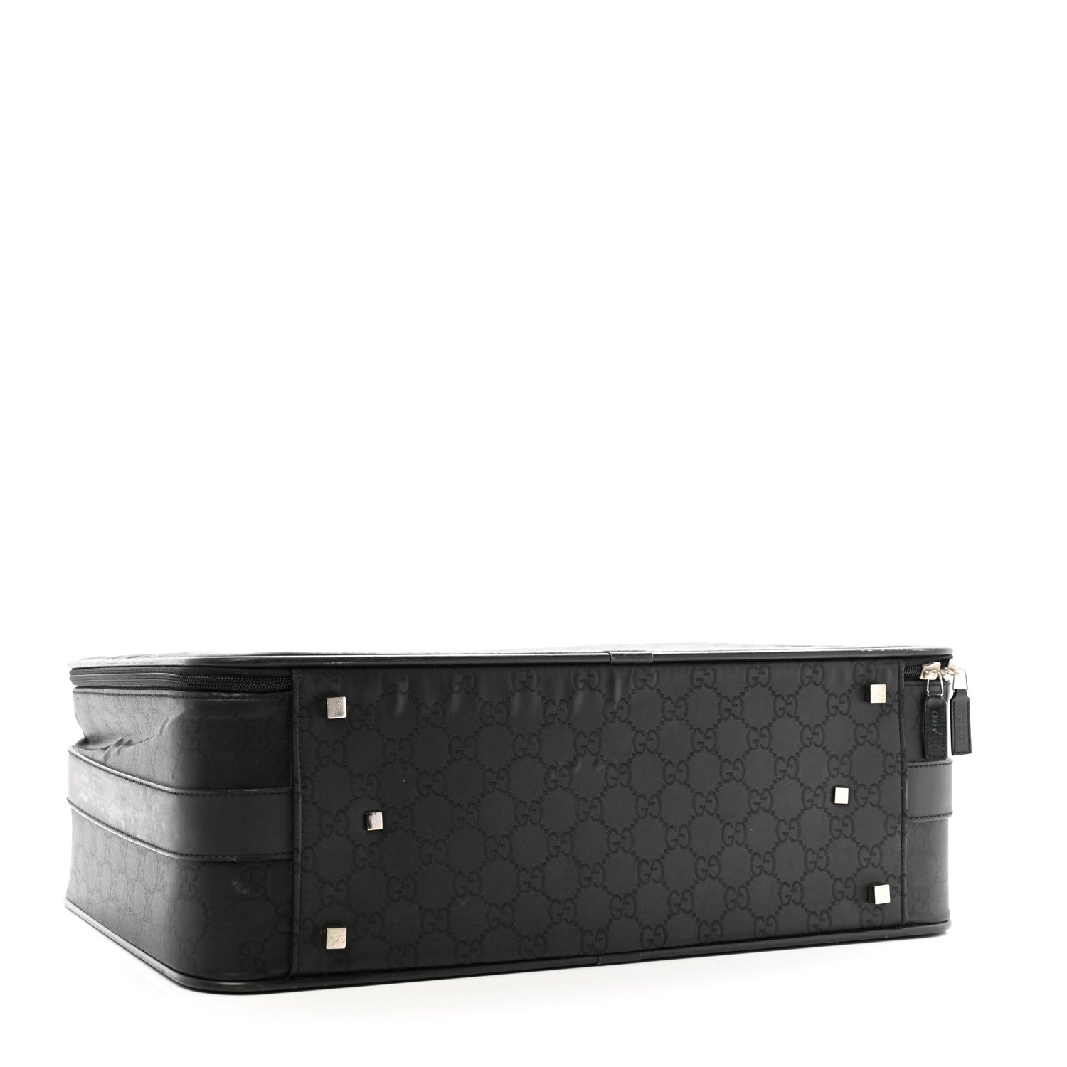 Gucci Nylon Monogram Suitcase Black 3 of 14