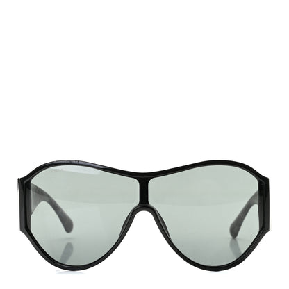 Chanel Acetate Quilted CC Sunglasses 5426 Black 2 of 5