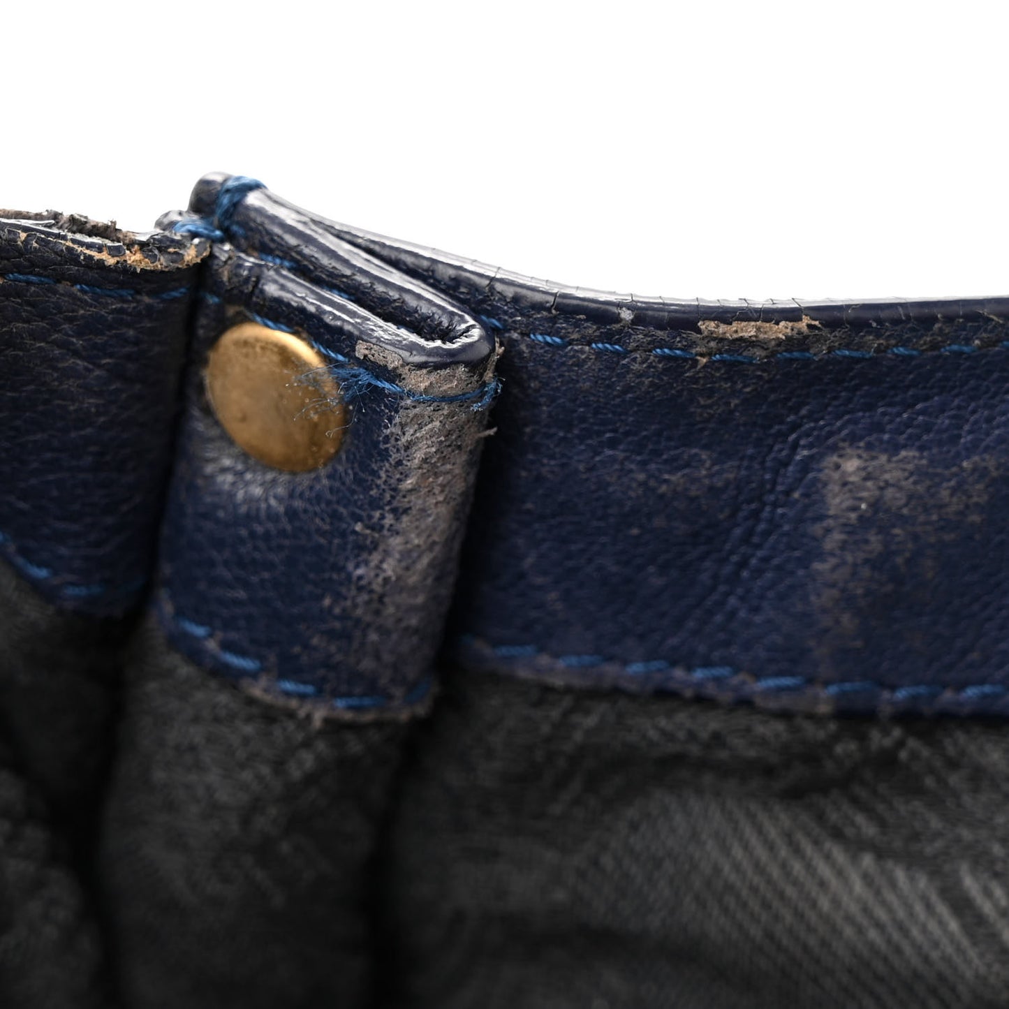 Lambskin Medium PS1 Satchel Navy