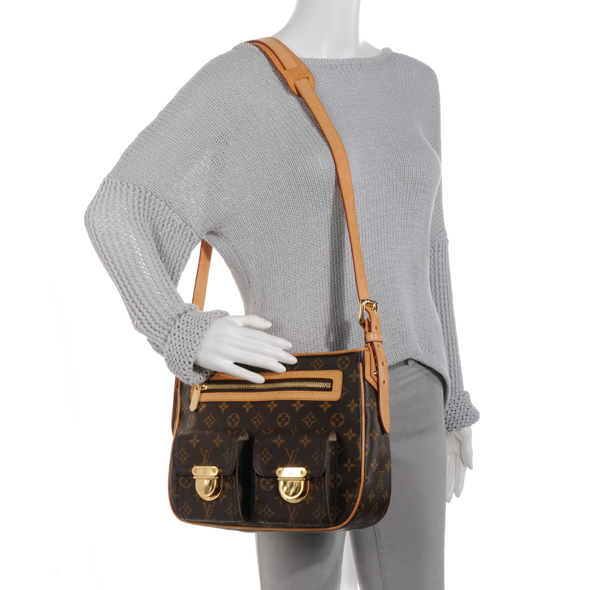 Louis Vuitton Monogram Hudson GM 2 of 8