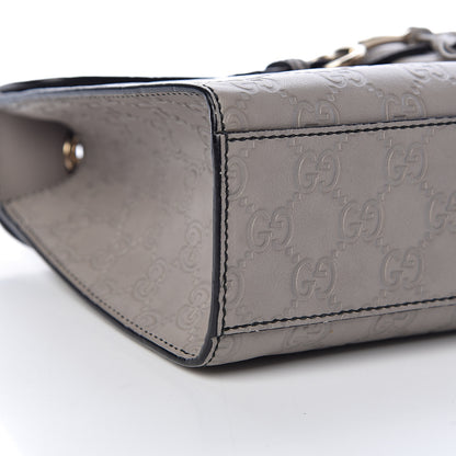 Gucci Soft Guccissima Medium Emily Chain Shoulder Bag Storm Grey 8 of 14