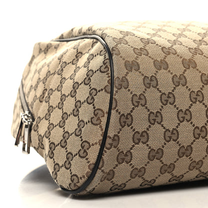 Gucci Monogram Travel Backpack Dark Brown 9 of 11