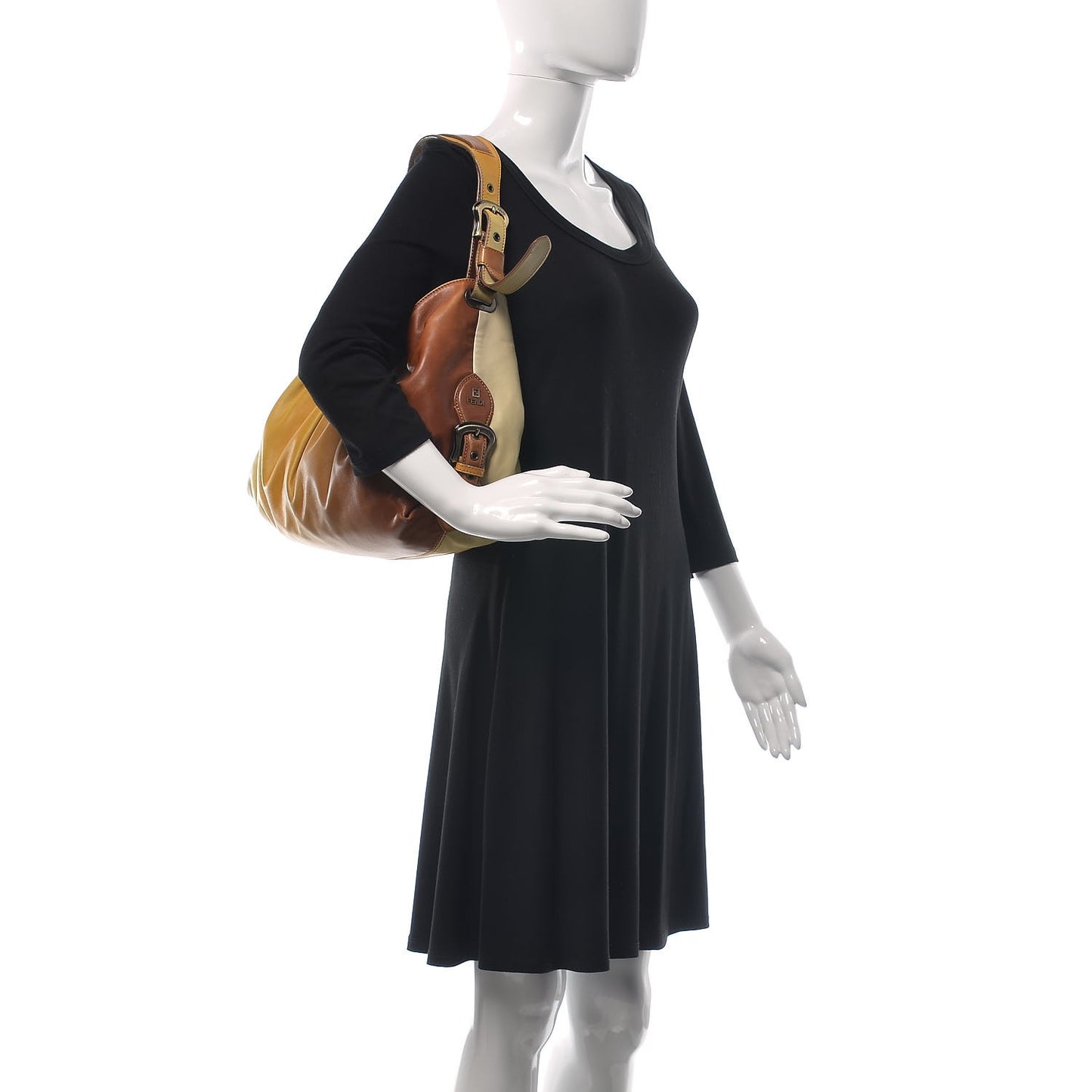 Agnello Sfumato Doctor B Hobo Bag Multicolor Giallo
