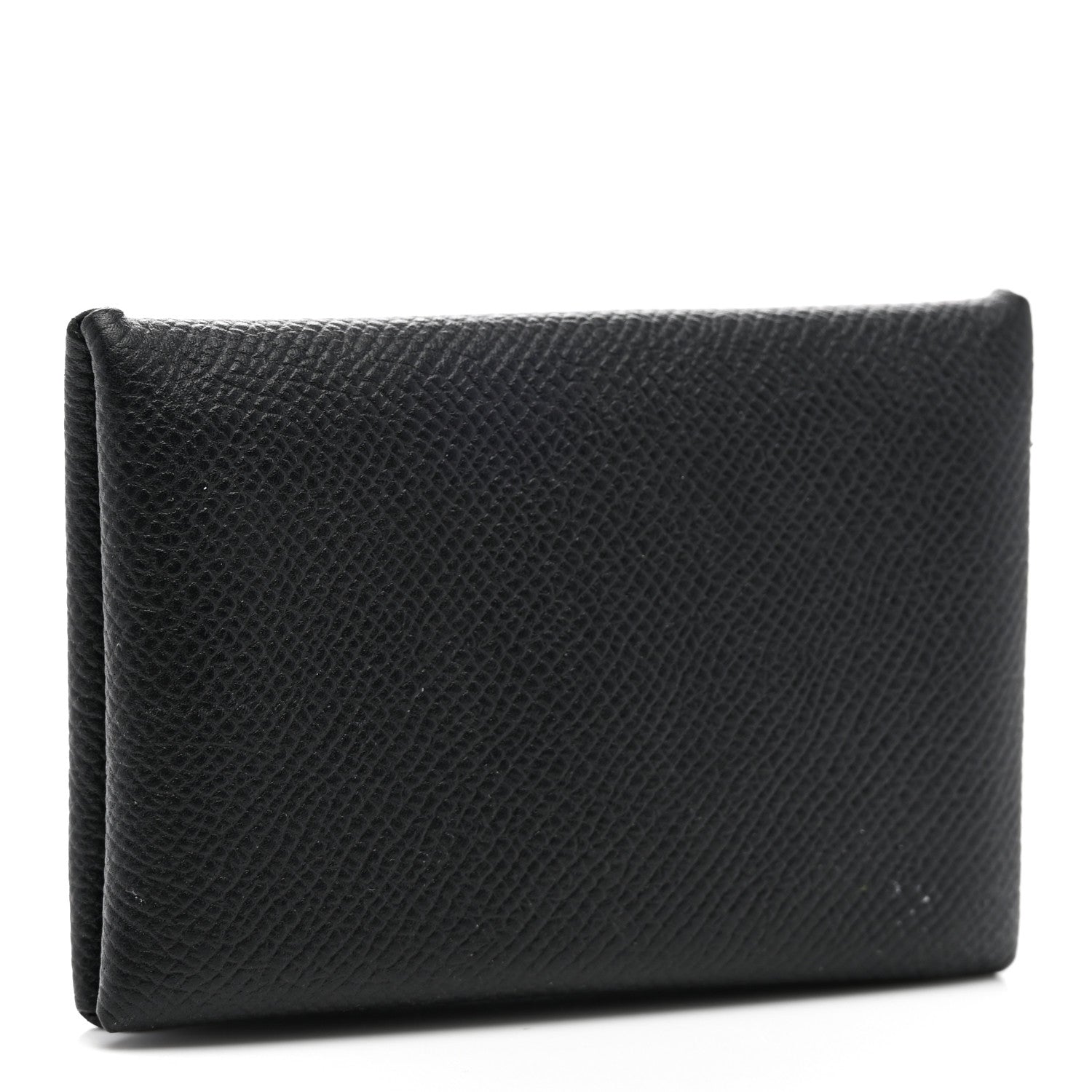 Hermes Epsom Calvi Card Case Black 3 of 6