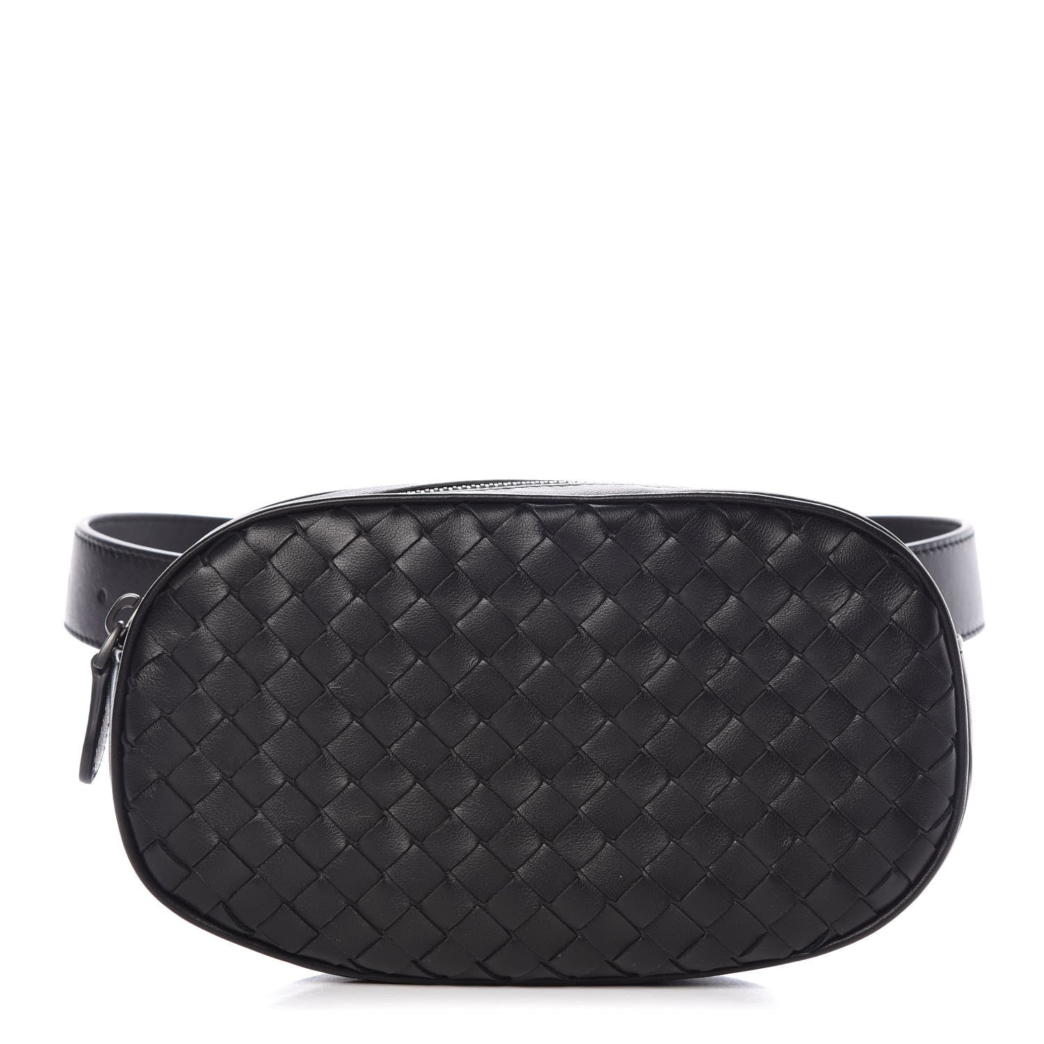 Bottega Veneta Nappa Intrecciato Belt Bag Black 1 of 11
