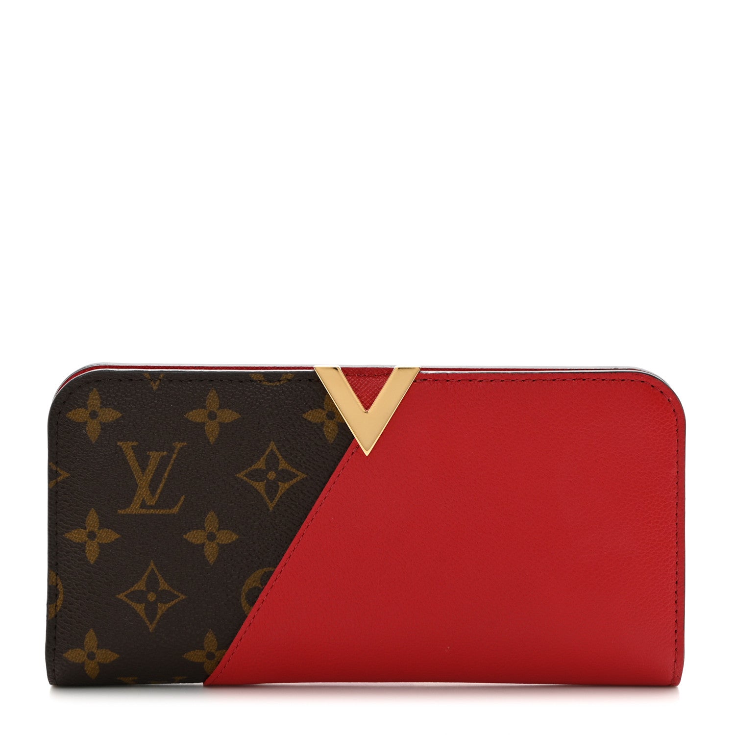 Louis Vuitton Monogram Calfskin Kimono Wallet Cherry 1 of 10