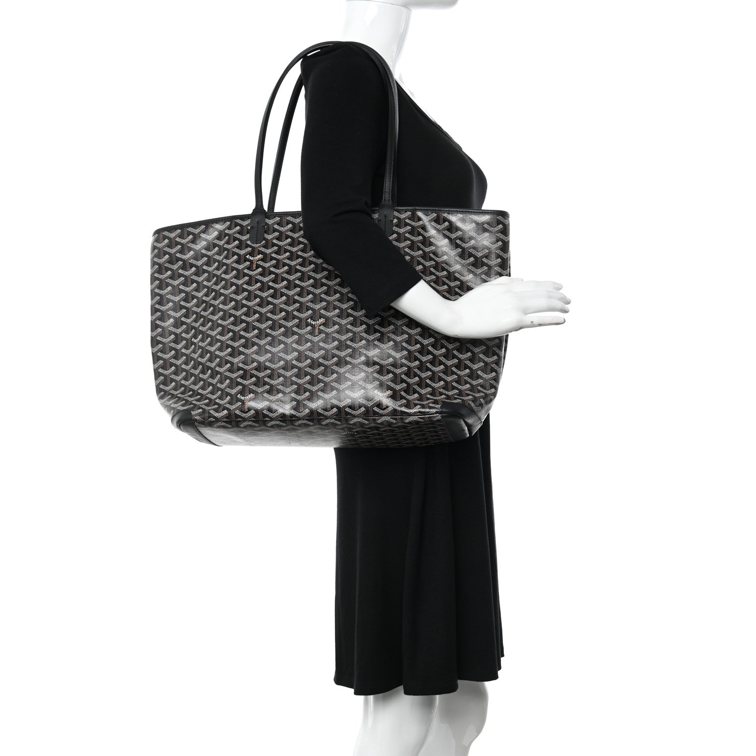 Goyard Goyardine Artois MM Black 2 of 9