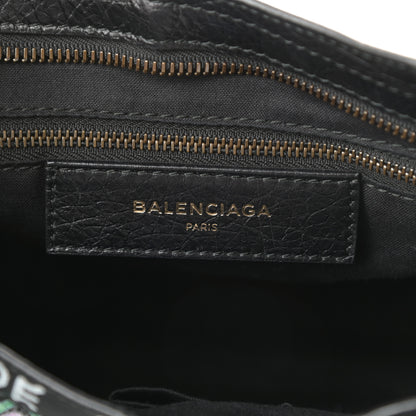 Balenciaga Agneau Graffiti All Over Classic Hardware S City Black Multicolor 6 of 10