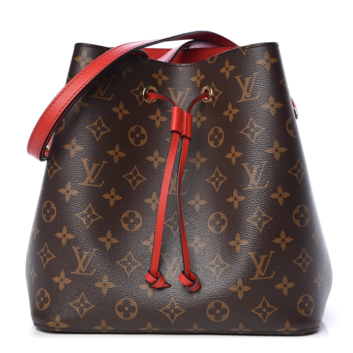 Louis Vuitton Monogram Neonoe MM Coquelicot 1 of 11