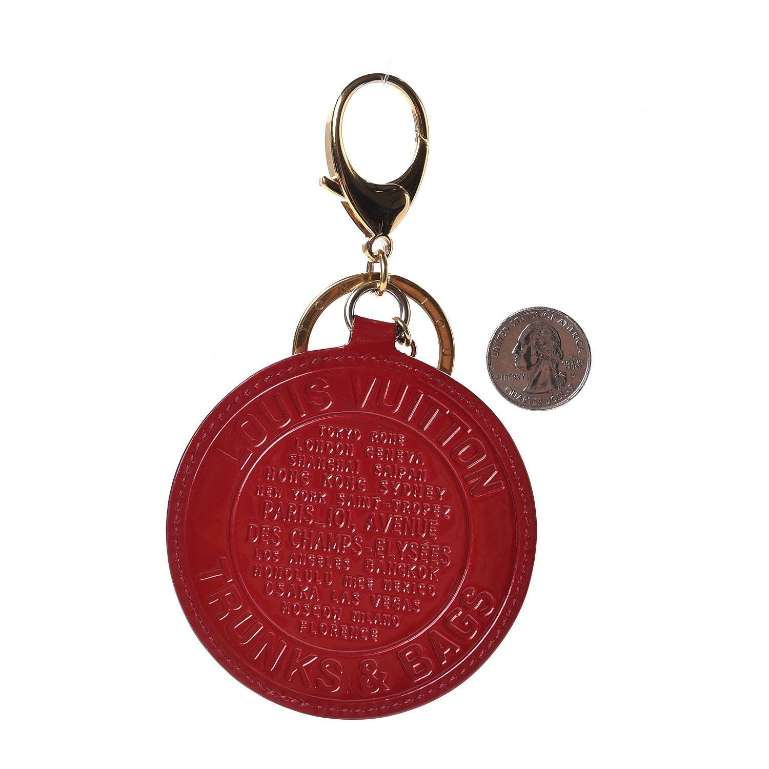 Louis Vuitton Vernis Trunks and Bags Bag Charm Pomme d'Amour 2 of 4