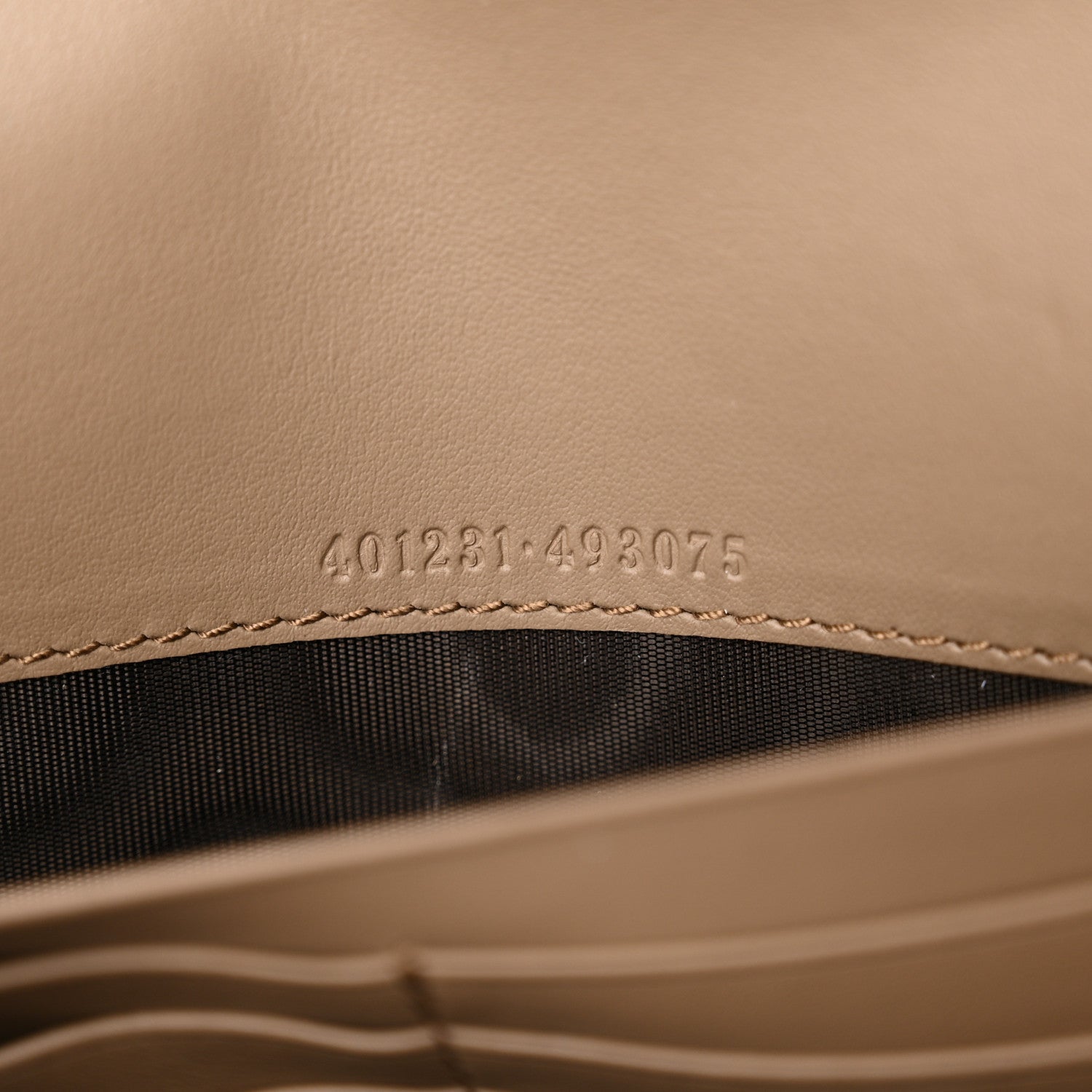 Gucci GG Supreme Monogram Mini Dionysus Chain Wallet Beige Taupe 7 of 14