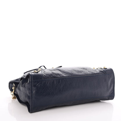 Balenciaga Agneau Giant 12 Gold Hardware City Bleu Obscur 4 of 7