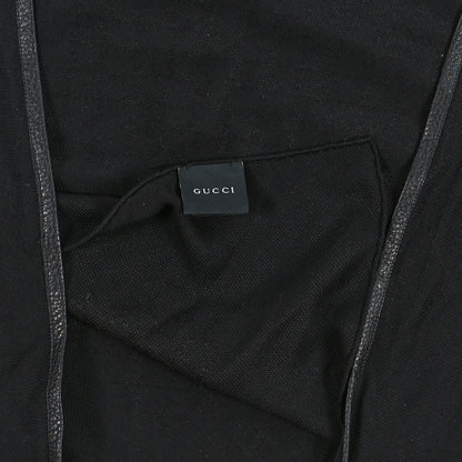 Gucci GUCC Tassel Triangle Scarf Black 3 of 3