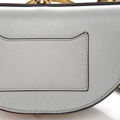 Chloe Calfskin Small Nile Bracelet Minaudiere Bag Airy Grey 8 of 8