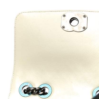 Chanel Glazed Calfskin Quilted Small Coco Boy Flap White 11 of 15