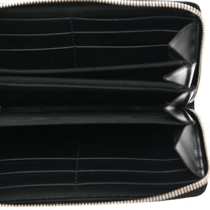 Gucci Guccissimma Signature Dorian Zip Around Wallet Black 5 of 7