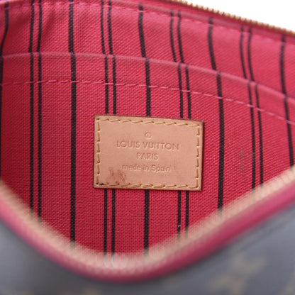 Louis Vuitton Monogram Neverfull MM GM Pochette Pivoine 6 of 7