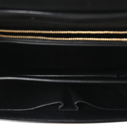 Celine Box Calfskin Medium Classic Box Flap Bag Black 5 of 10