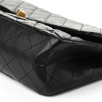 Chanel Aged Calfskin Quilted 2.55 Reissue 226 Flap Black 8 of 10