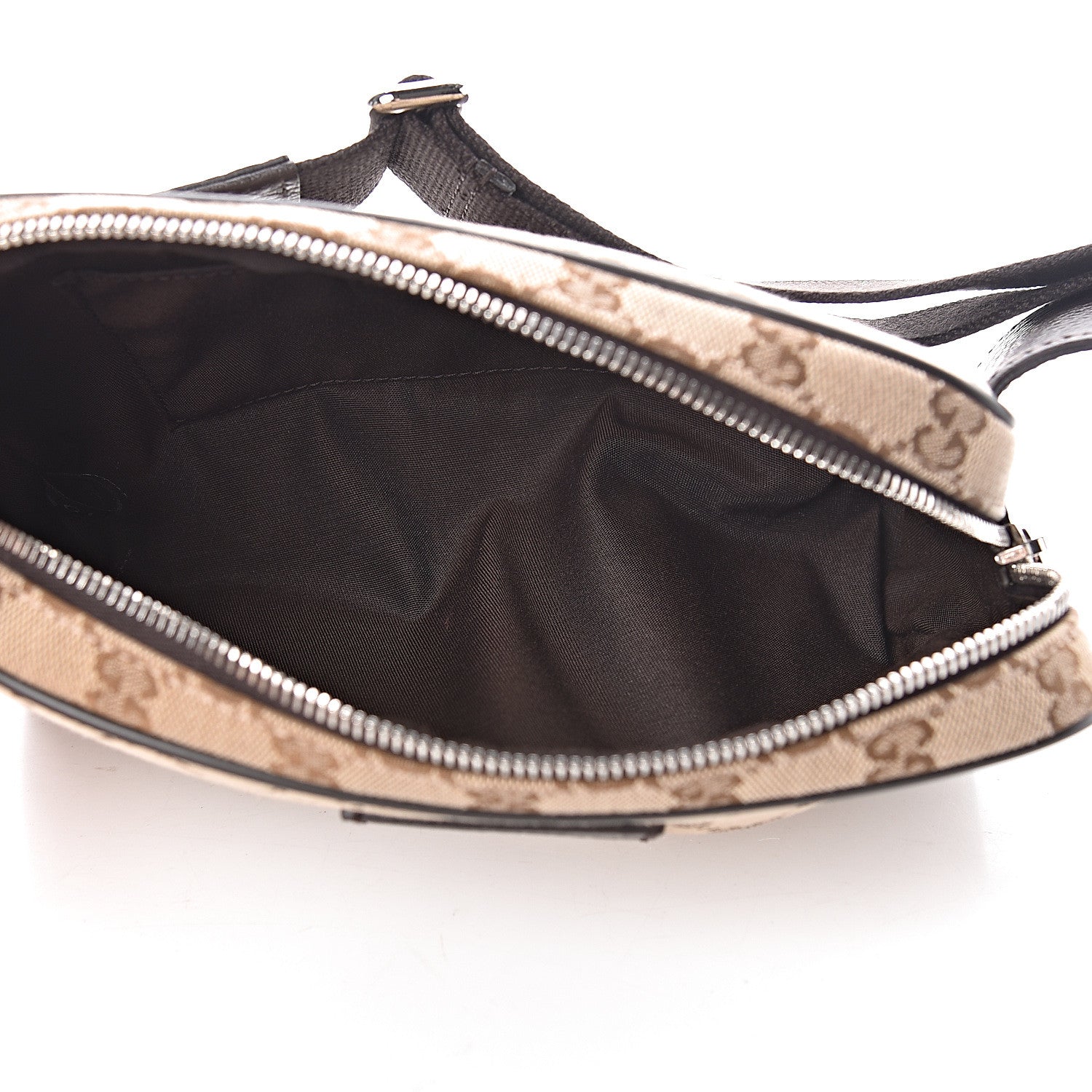 Gucci Monogram Belt Bag Dark Brown 5 of 10