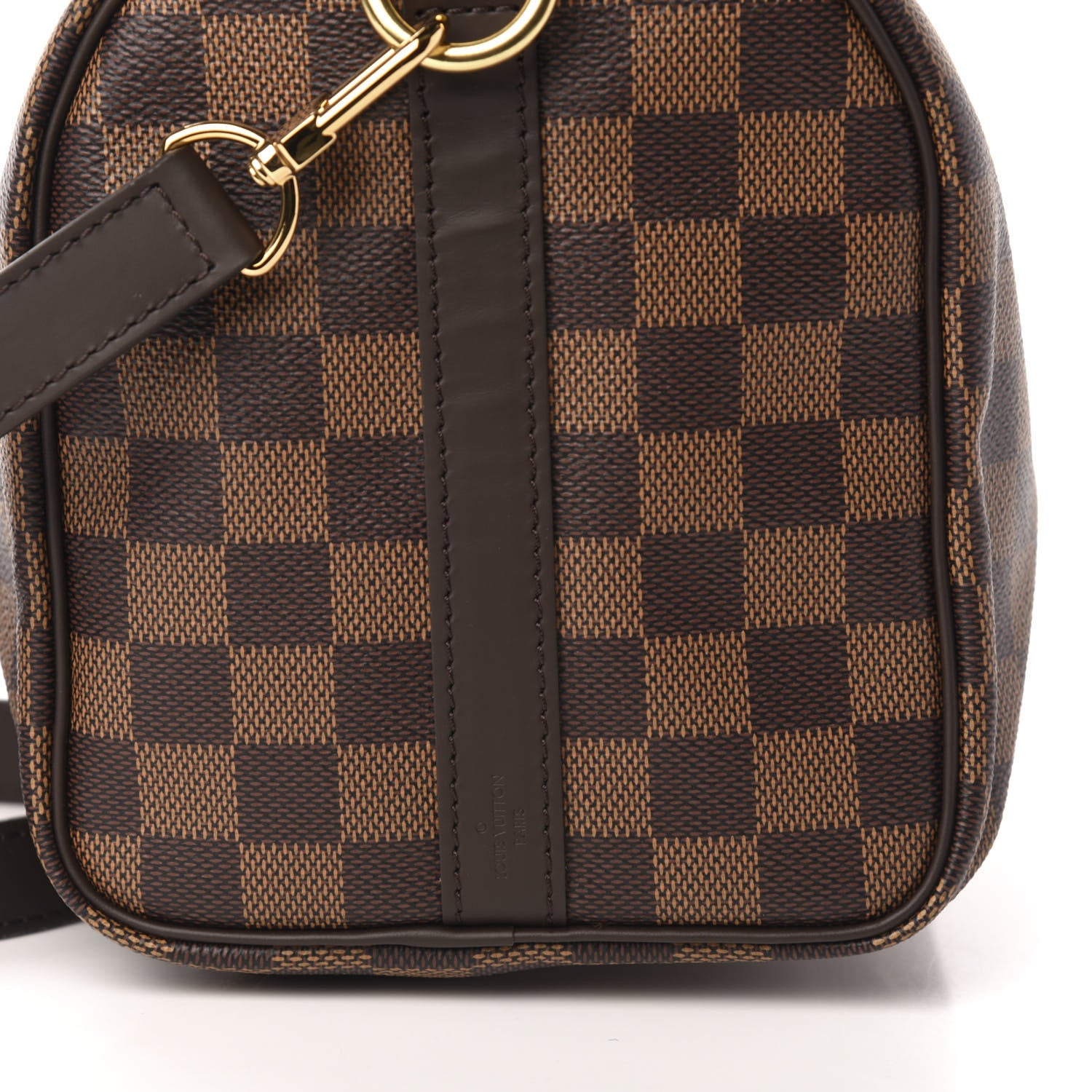 Louis Vuitton Damier Ebene Speedy Bandouliere 25 11 of 13
