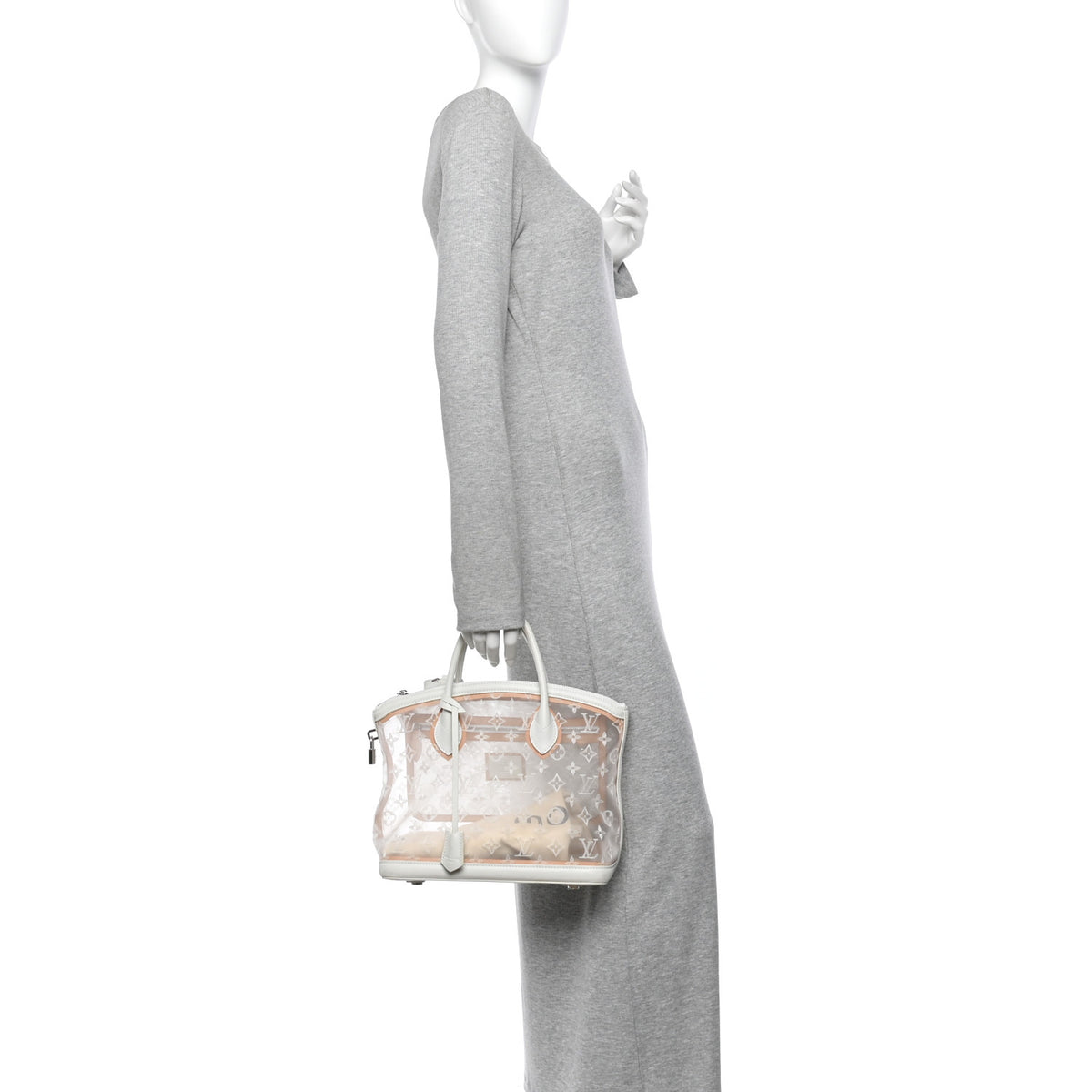Monogram Transparence Lockit White