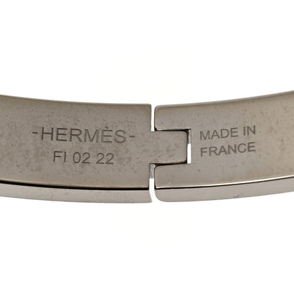 Hermes Enamel Mini Clic Chaine d'Ancre Bracelet PM Creme 4 of 5